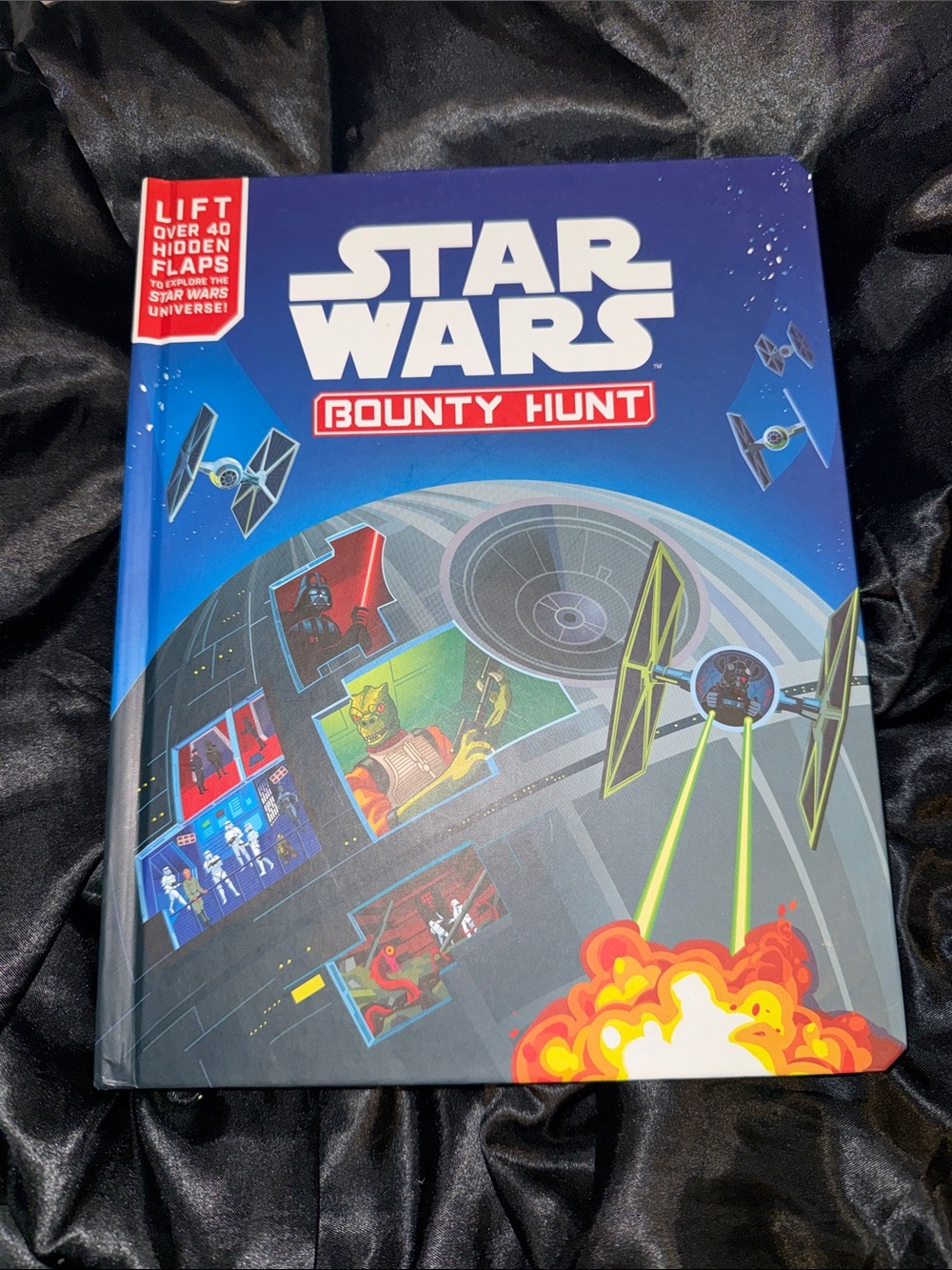 Star Wars Bounty Hunt Lift-the-Flap Book!! (New)